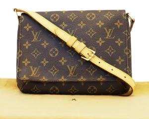 LOUIS VUITTON Monogram Musette Tango Shoulder Bag