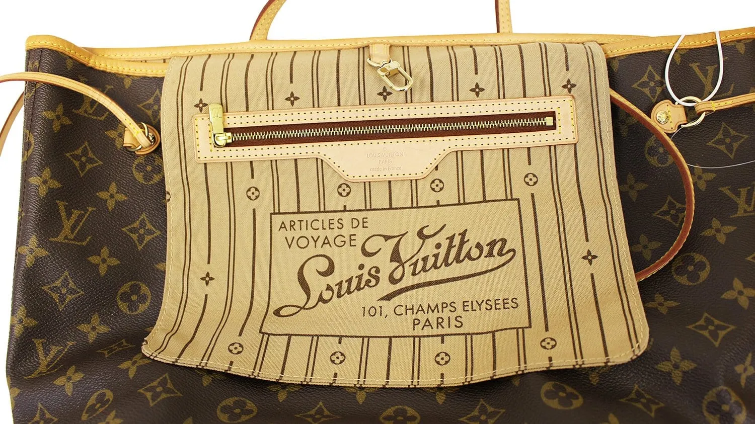 LOUIS VUITTON Monogram Neverfull MM Shoulder Bag
