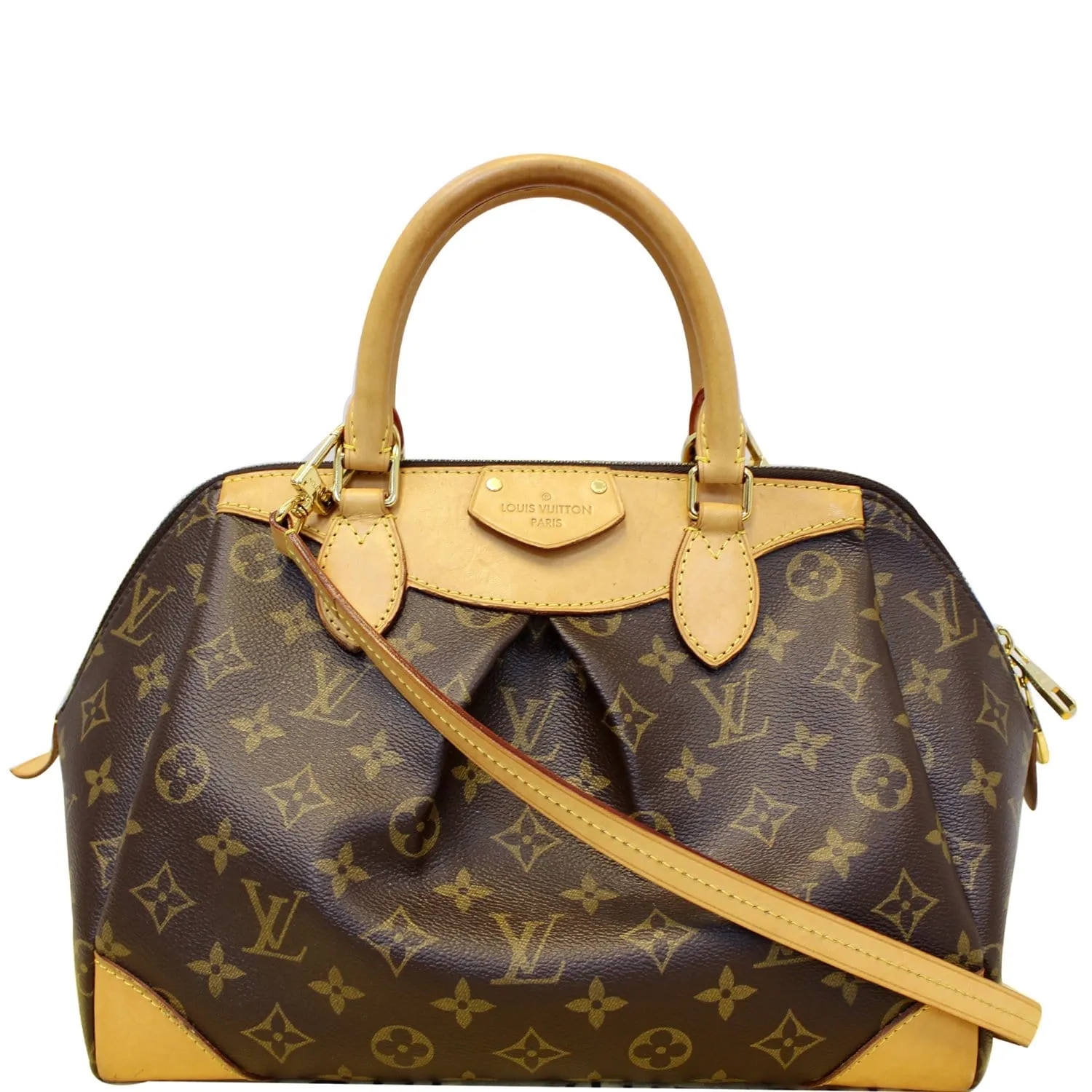 LOUIS VUITTON Segur Monogram Canvas Shoulder bag Brown