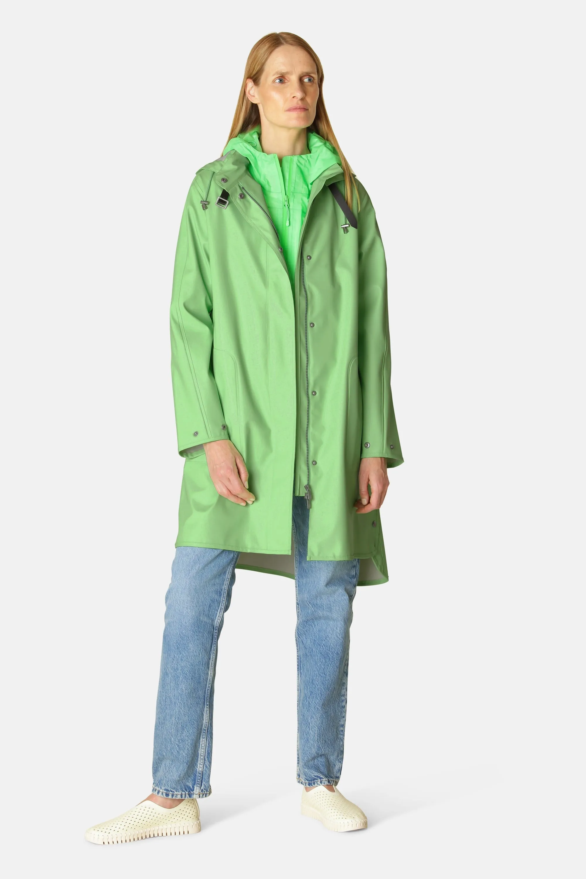 Lätt Regnjacka - Bright Green