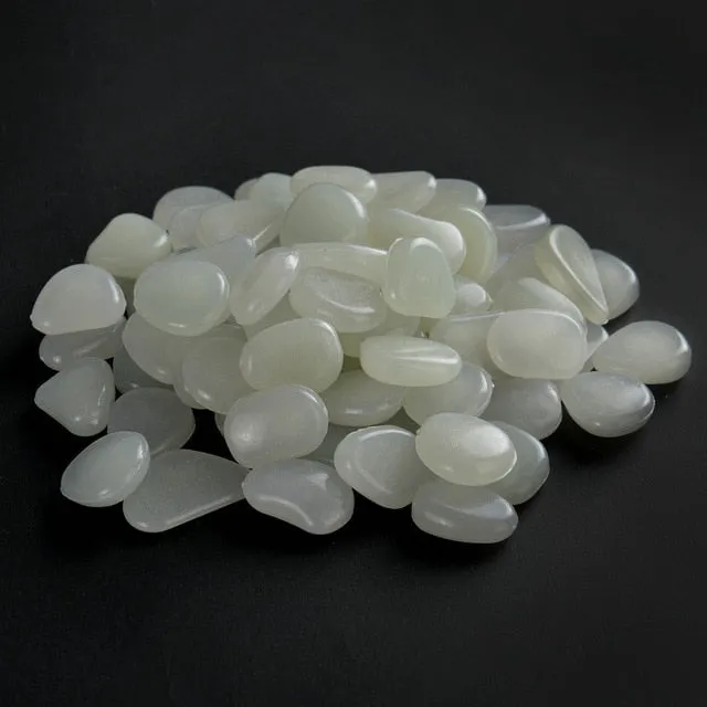 Luminous Glow In The Dark Garden Stones