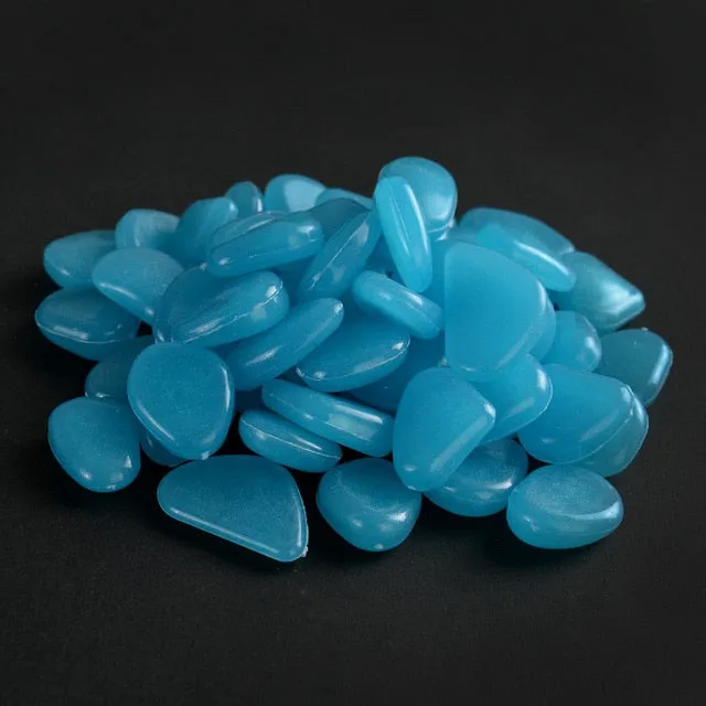 Luminous Glow In The Dark Garden Stones