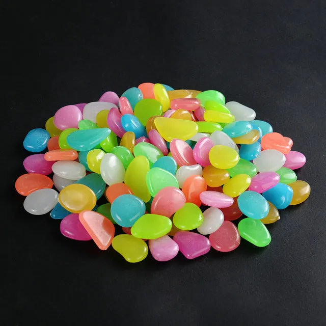 Luminous Glow In The Dark Garden Stones