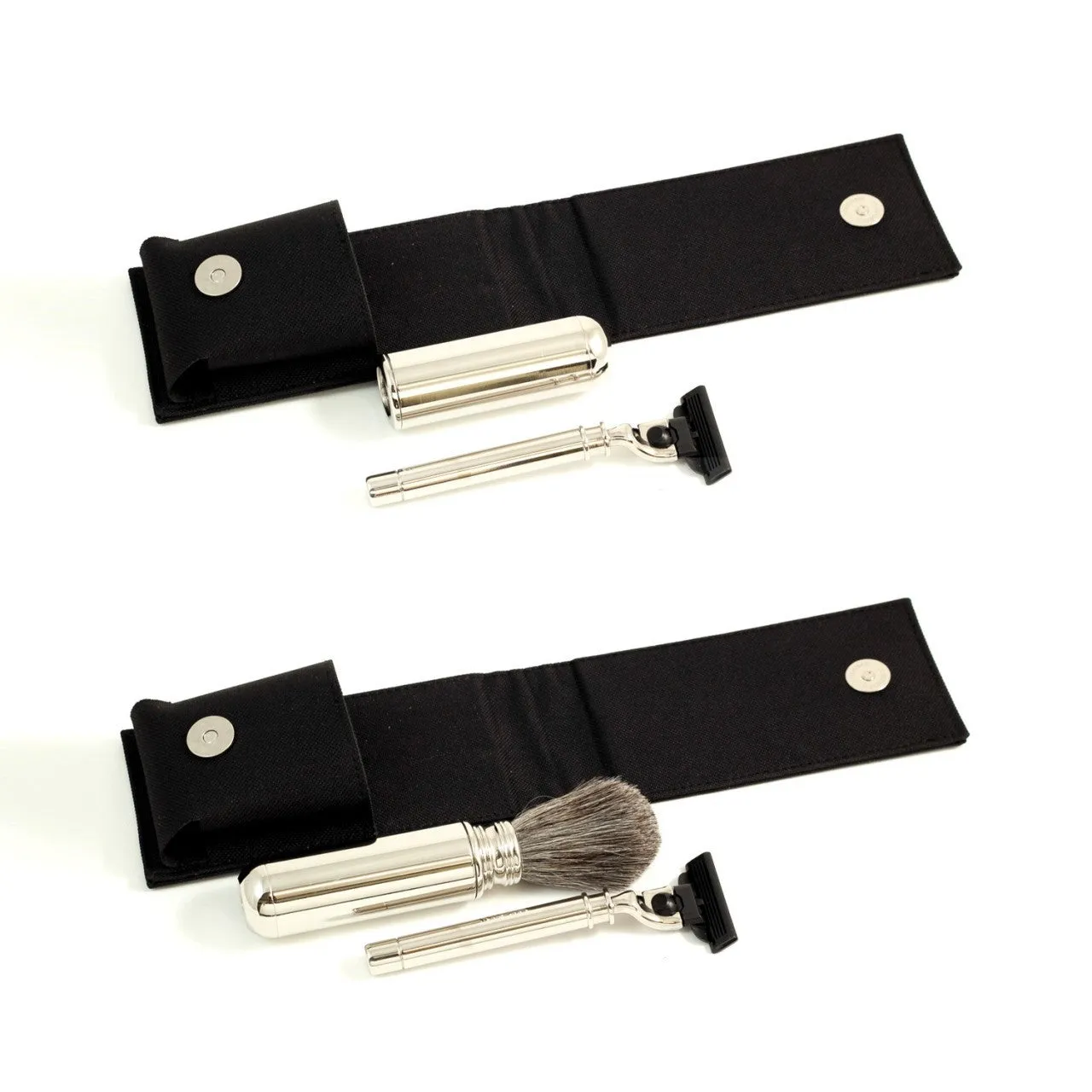 Mach 3 Razor And Travel Badger Brush