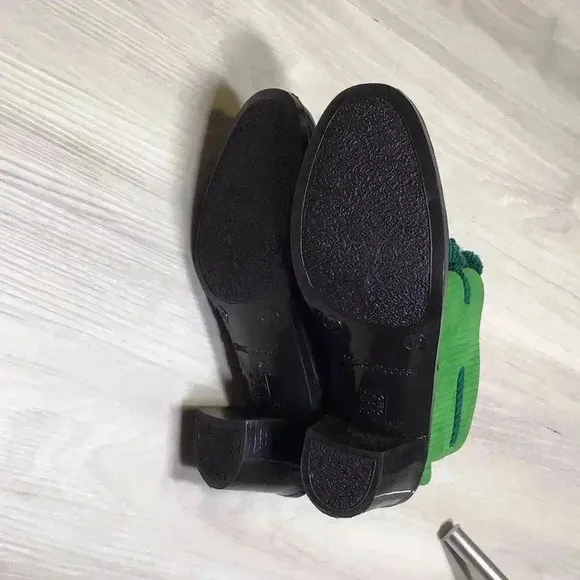 Marc Jacobs SZ 9 Navy Blue/Green Rain boots