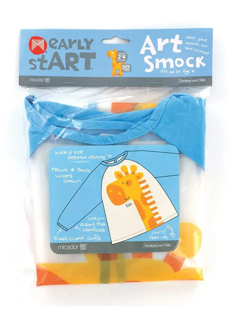 Micador early stART - Kids Art Smock - Blue