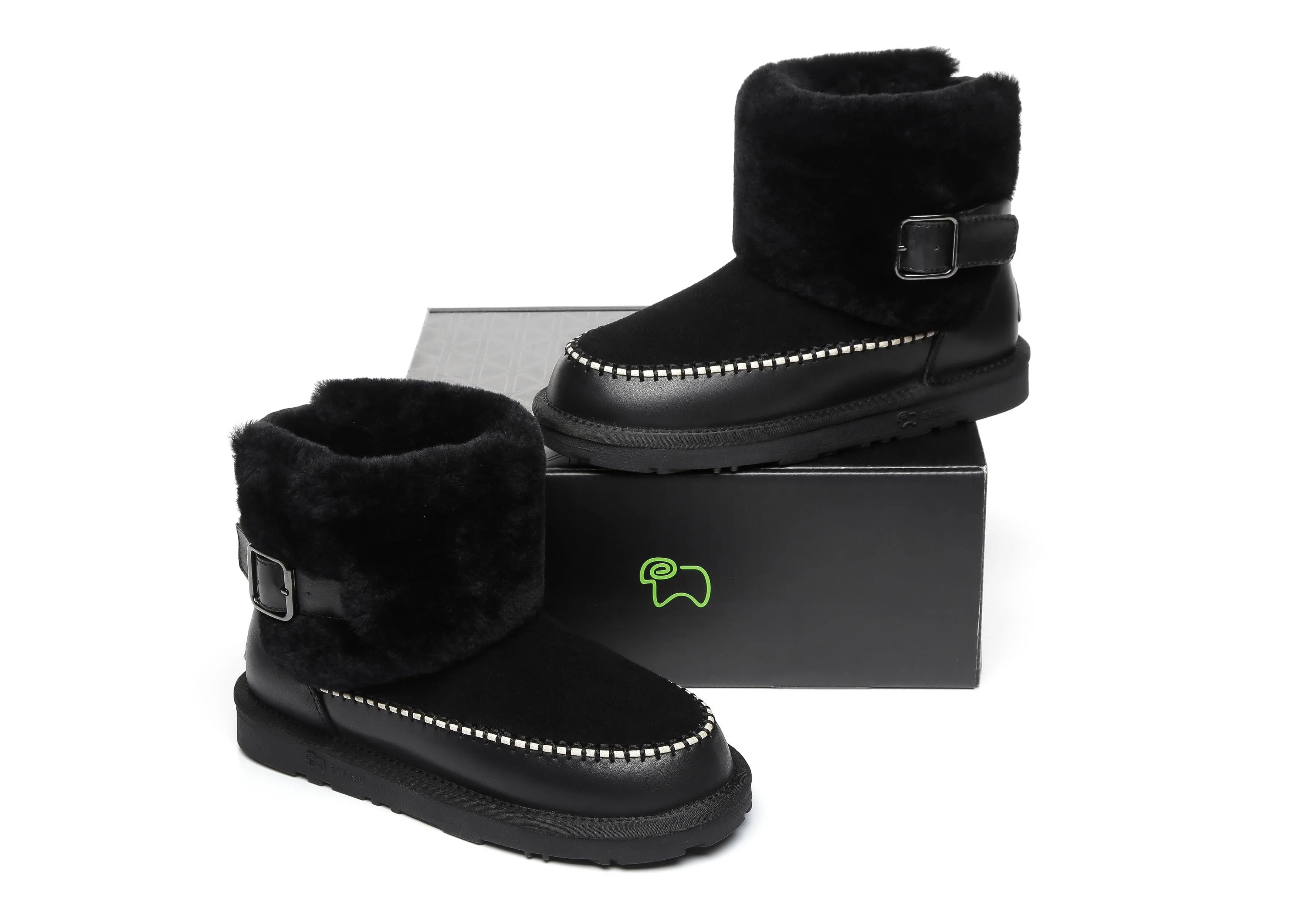 Mini Sheepskin Boots Women Optima