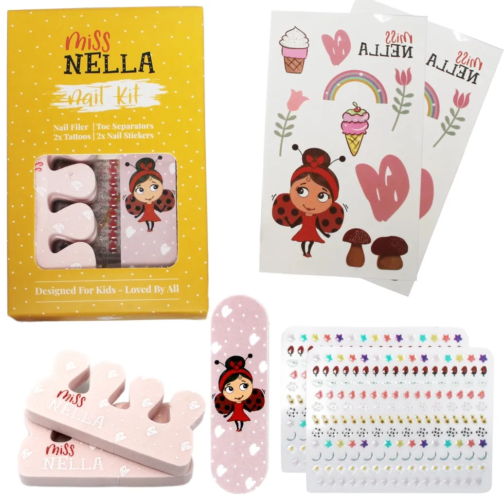 Miss Nella Nails and Accessories Set Manicure Kit for Children