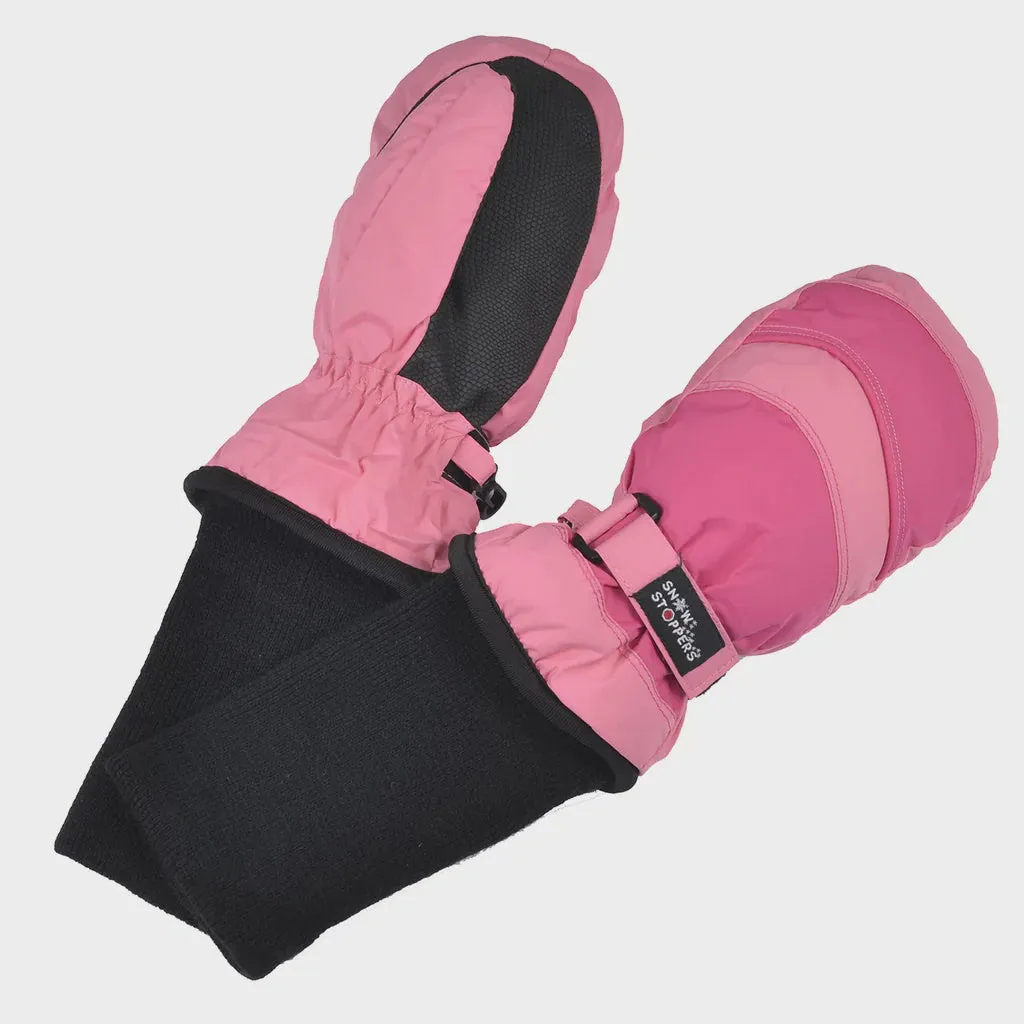Mittens - Two Tone Pink/Fuchsia