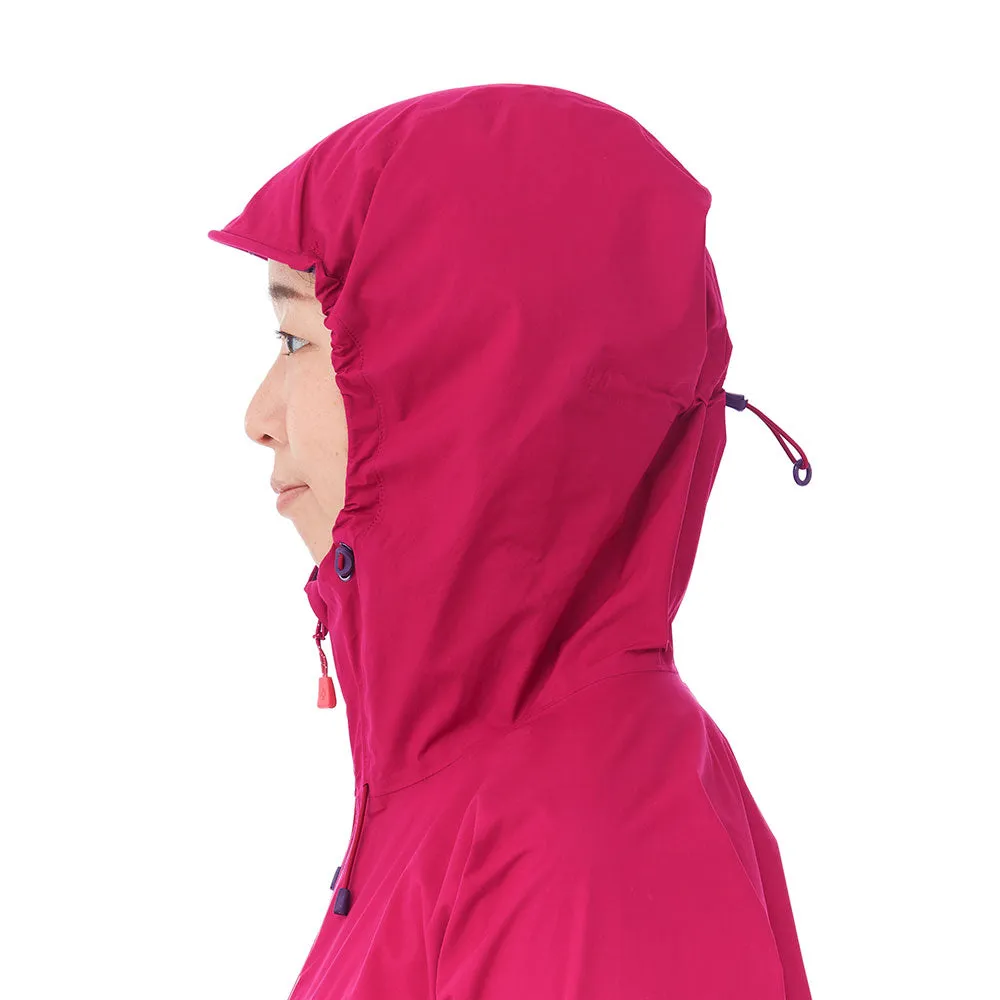 Montbell Rainwear Women's Jacket Rain Trekker Sailor Blue - WINDSTOPPER® GORE‑TEX LABS