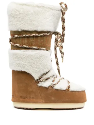 Moon Boot LAB69 Icon shearling snow boots