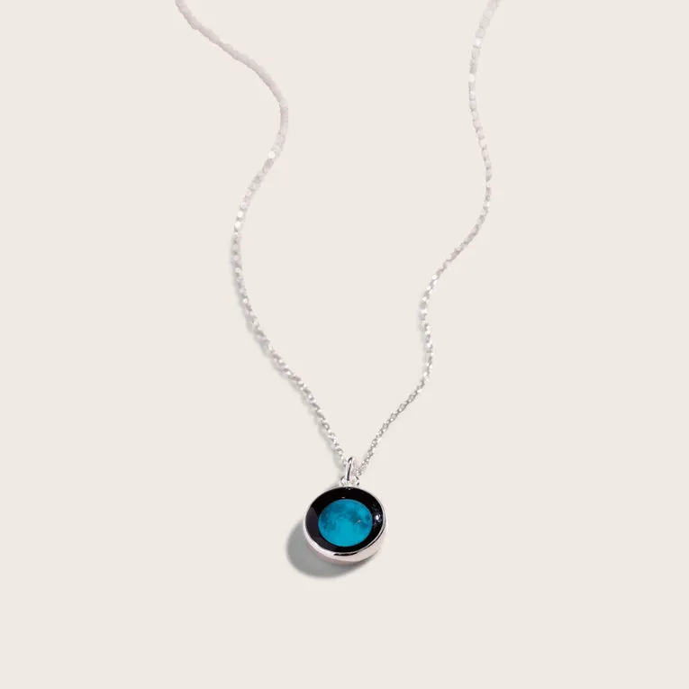 MOON CHARM NECKLACE