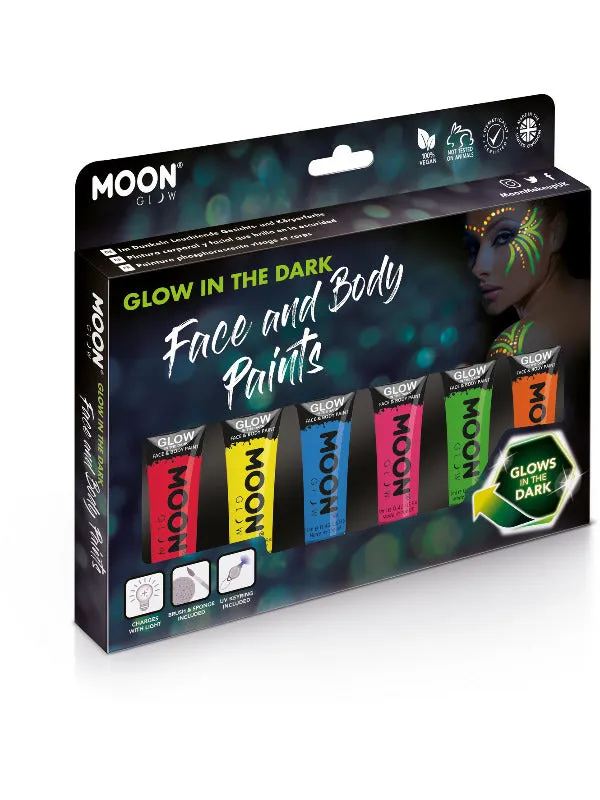 Moon Glow - Glow in the Dark Face Paint