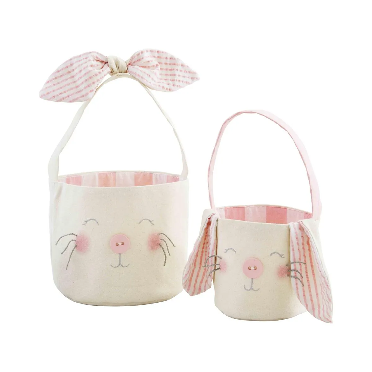 Mud Pie Easter Bunny Basket Set
