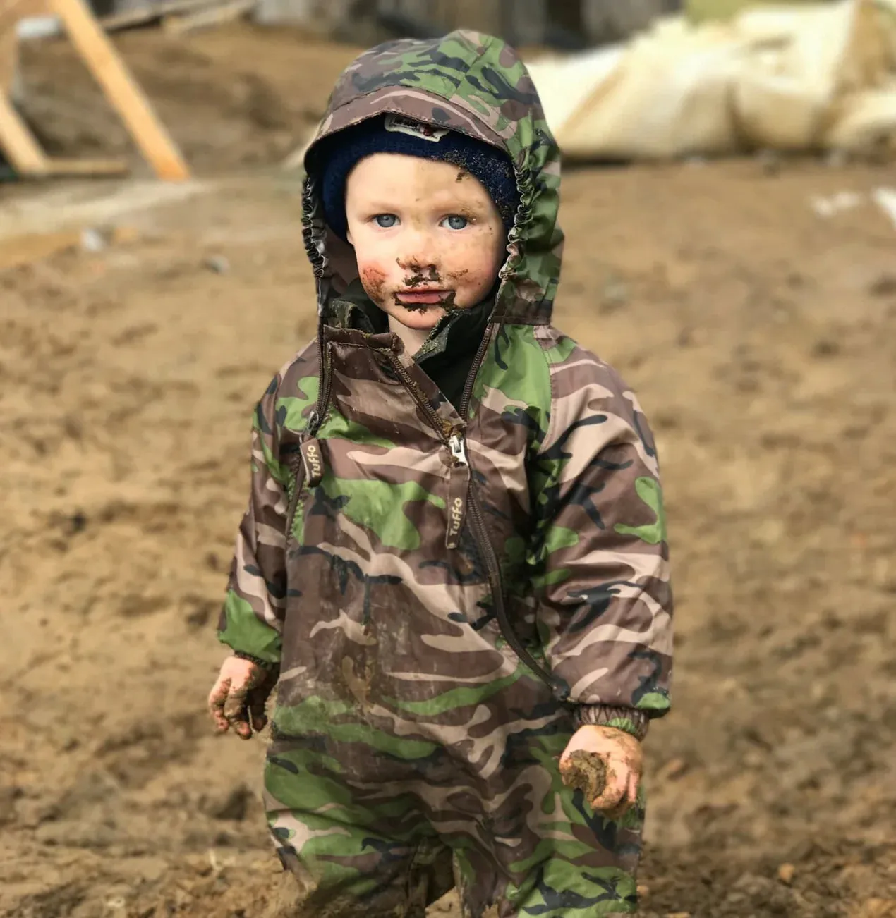 Muddy Buddy Waterproof Coveralls - Camo