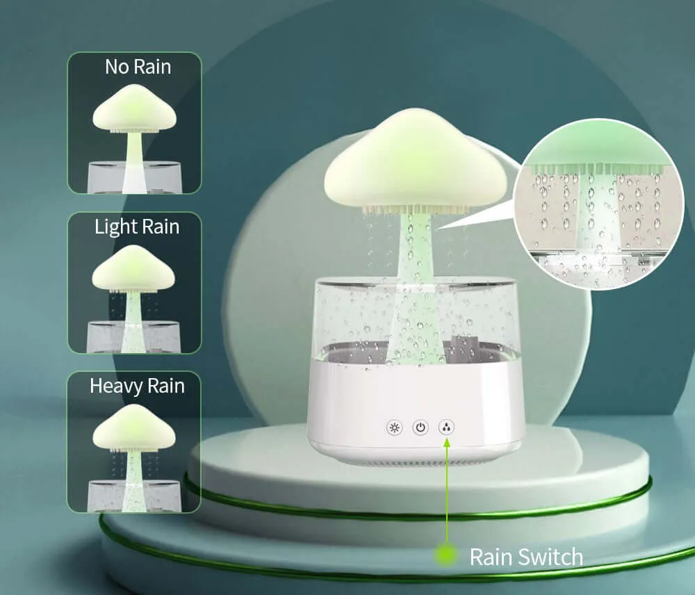 Mushroom Rain Humidifier
