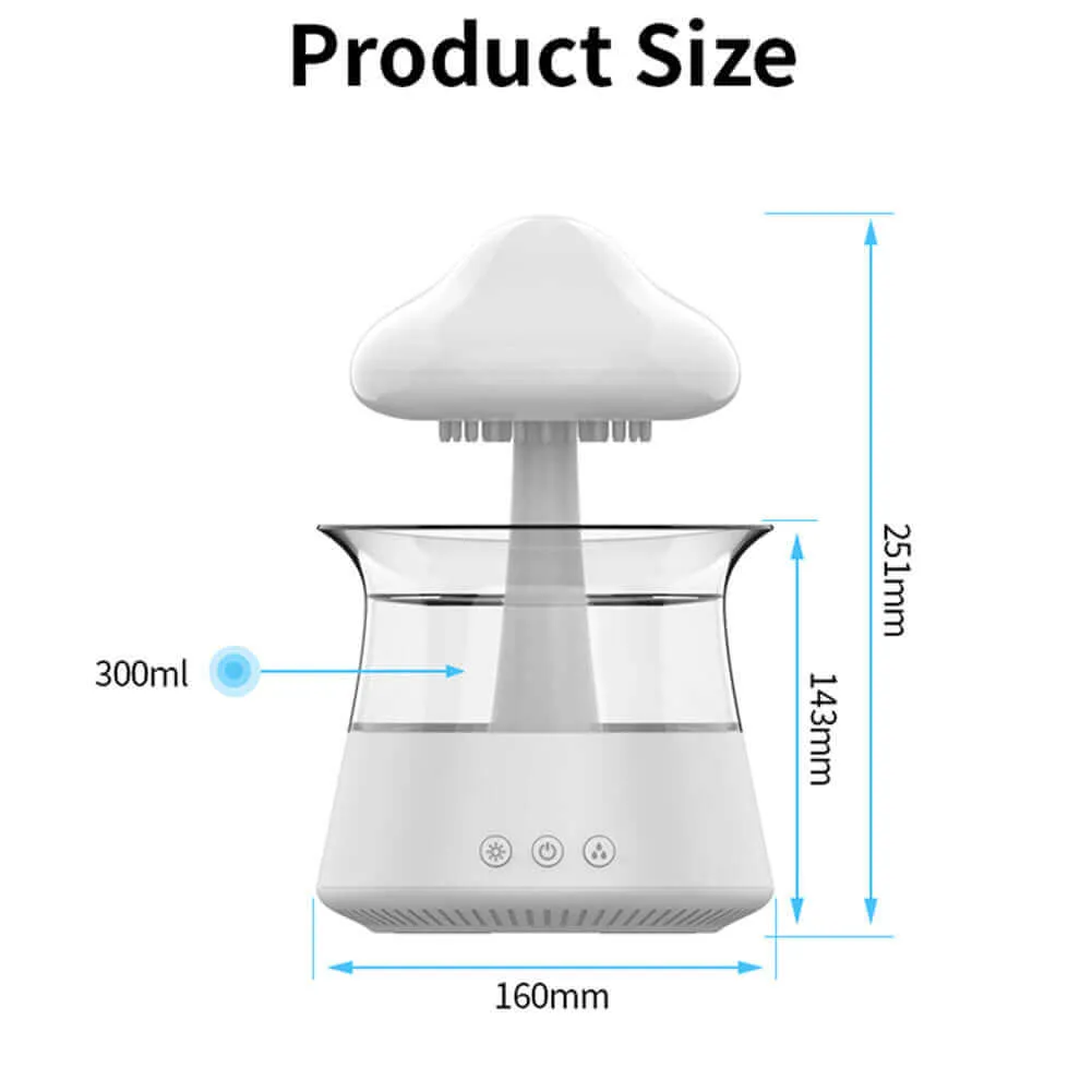 Mushroom Rain Humidifier