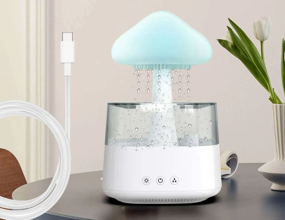 Mushroom Rain Humidifier