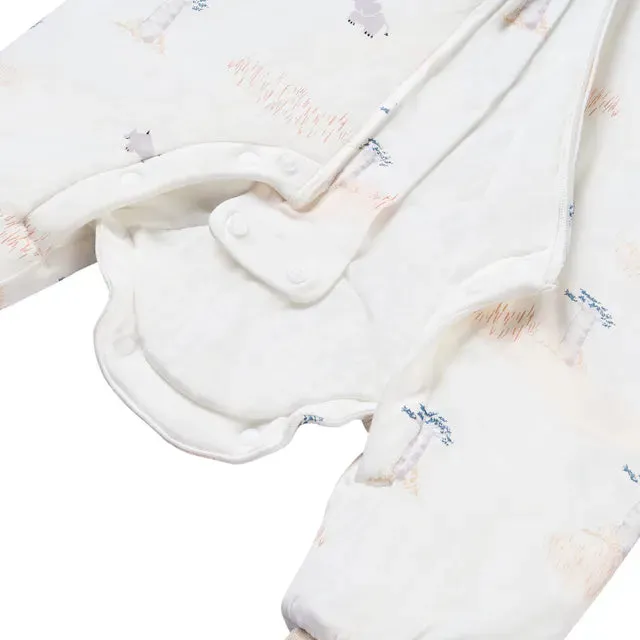 Nest Designs Long Sleeve Bamboo Footed Sleep Bag 1.0 TOG