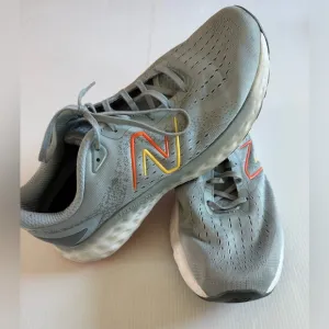 New‎ Balance Fresh Foam Evoz V2 Gray Mens 13 MEVOZLG2 Running Gym Casual EUC