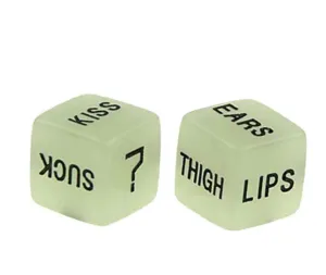 NEW Kinky Sex Dice Set Glow in the Dark
