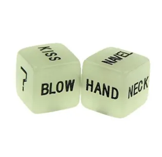 NEW Kinky Sex Dice Set Glow in the Dark