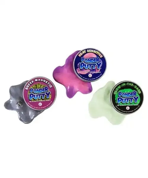 New Ponder Putty Heat/Glow/Magnetic 3 Pack – Boredom Busters