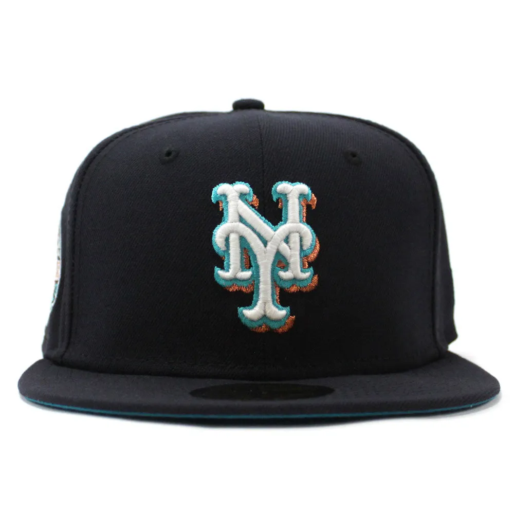 New York Mets 2013 All-Star Game 59Fifty New Era Fitted Hat (GITD Navy Aqua Under Brim)