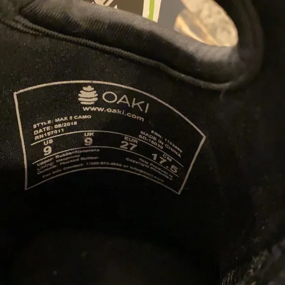 Oaki Boots in Size 9
