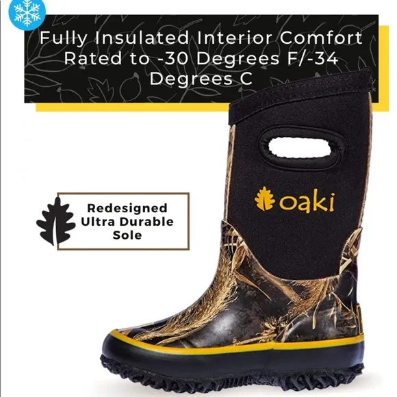 Oaki Boots in Size 9