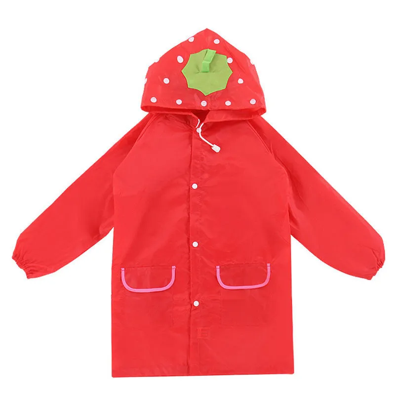 Outdoor Cute Waterproof Kids Rain Coat For children Raincoat Rainwear/Rainsuit,Kids Animal Style Raincoat l1