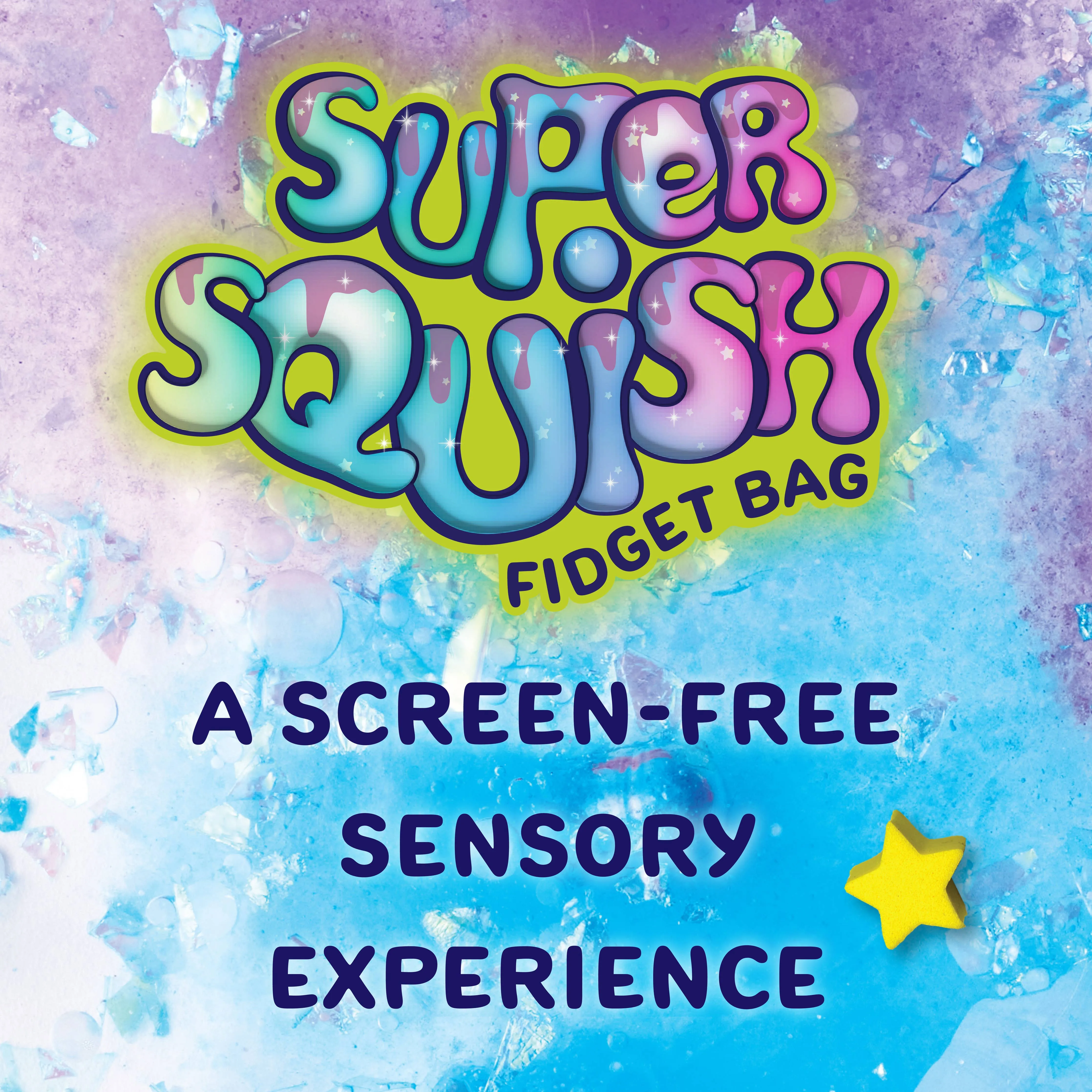 Outer Space Mix and Make Your Own Super Squish Fidget Bag Craft Kit