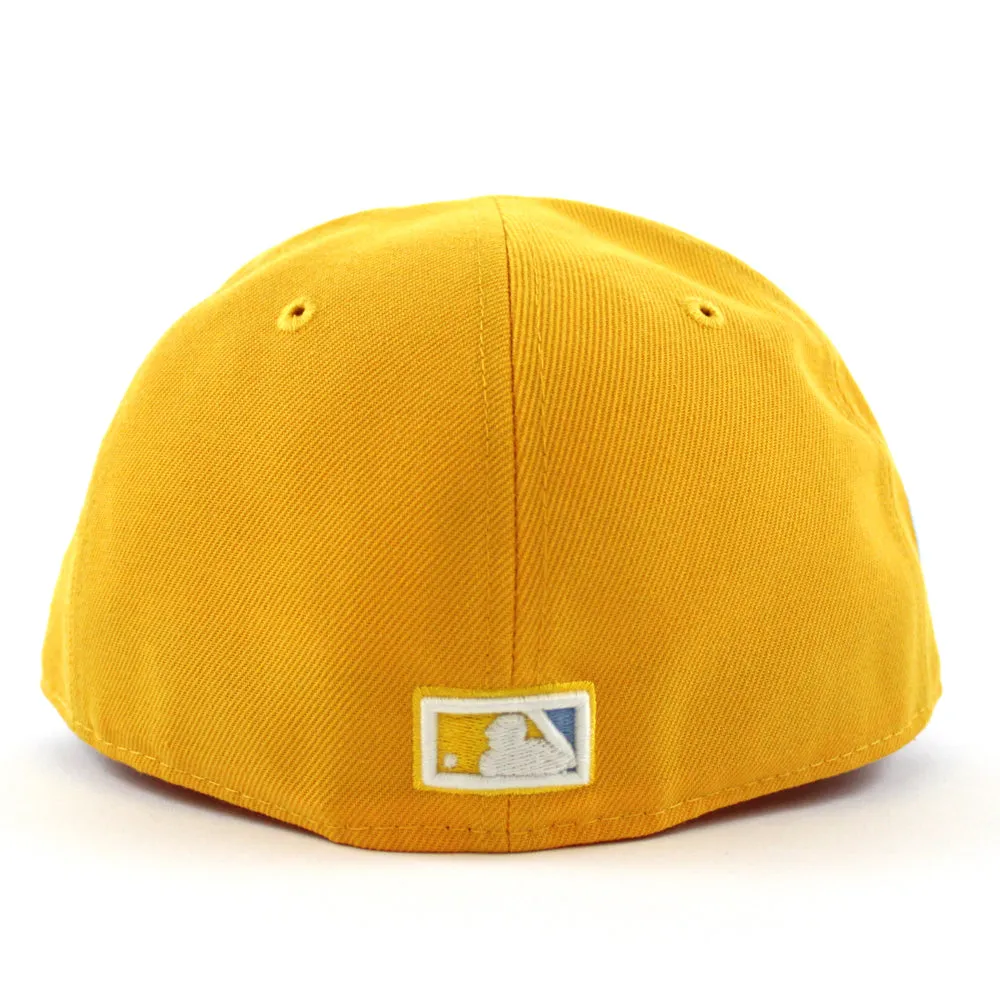 Philadelphia Phillies 1971-2003 VETERANS STADIUM 59Fifty New Era Fitted Hats (Yellow Sky Blue Under Brim)