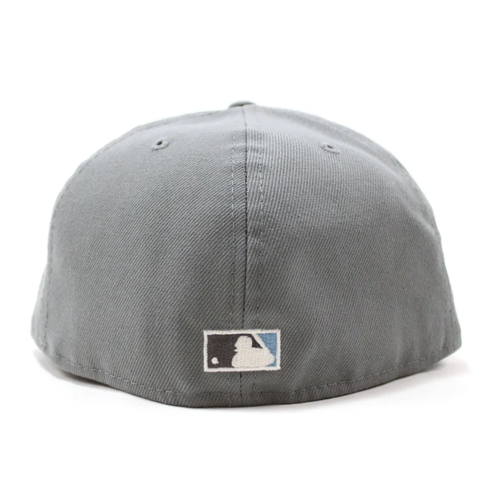 Philadelphia Phillies 2006 All Star Game 59Fifty New Era Fitted Hats (GITD Storm Gray with SkyBlue Under Brim)