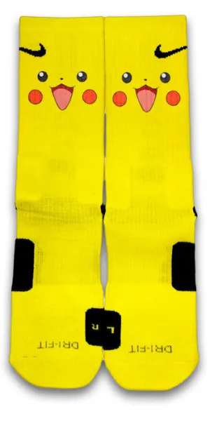 Pikachu Custom Elite Socks
