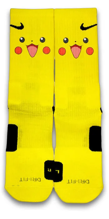 Pikachu Custom Elite Socks