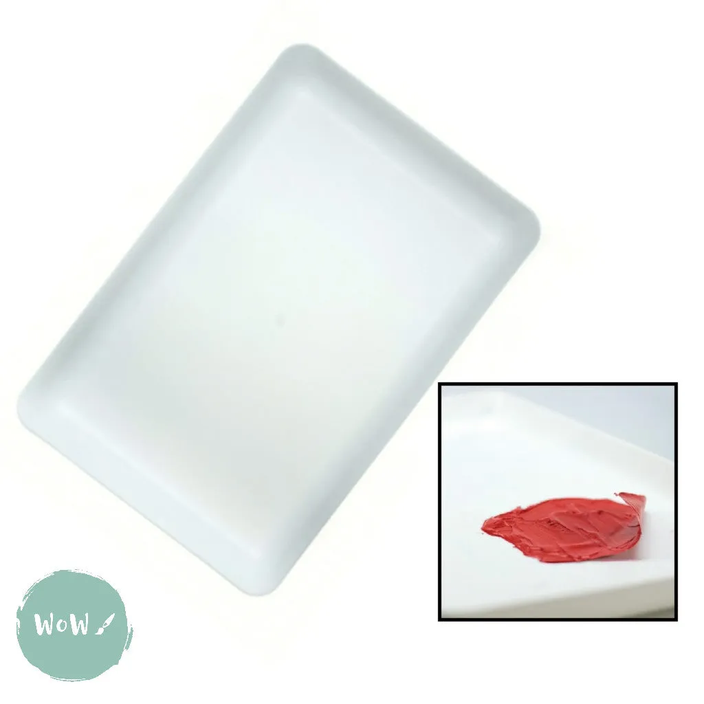 Plastic Palette- ACRYLIC PEEL CLEAN Palette - LARGE - 39.5 x 28 cm