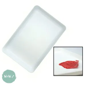 Plastic Palette- ACRYLIC PEEL CLEAN Palette - LARGE - 39.5 x 28 cm