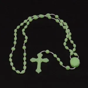 Plastic Rosary (Glow in the Dark)