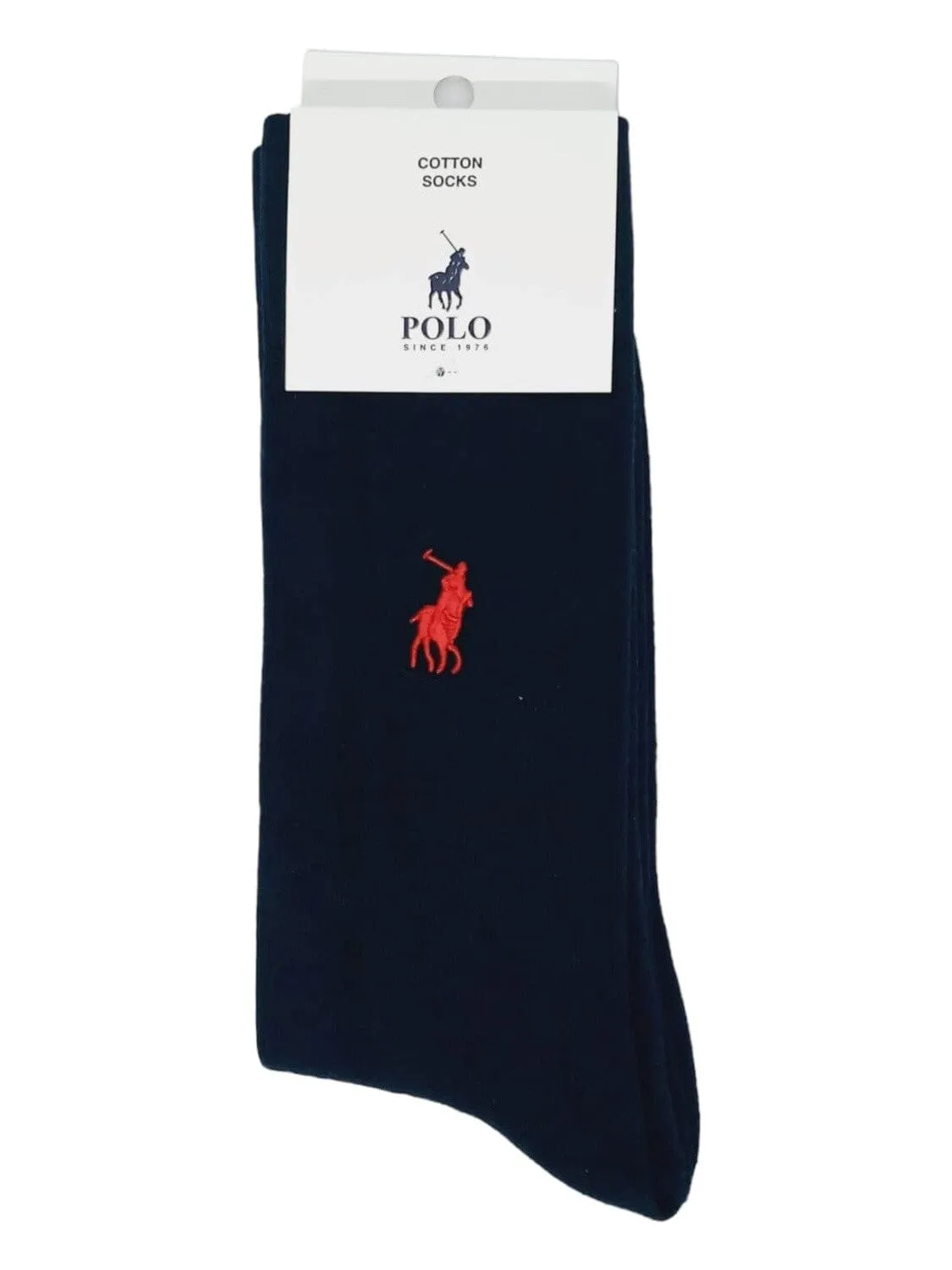 Polo Plain Socks Navy