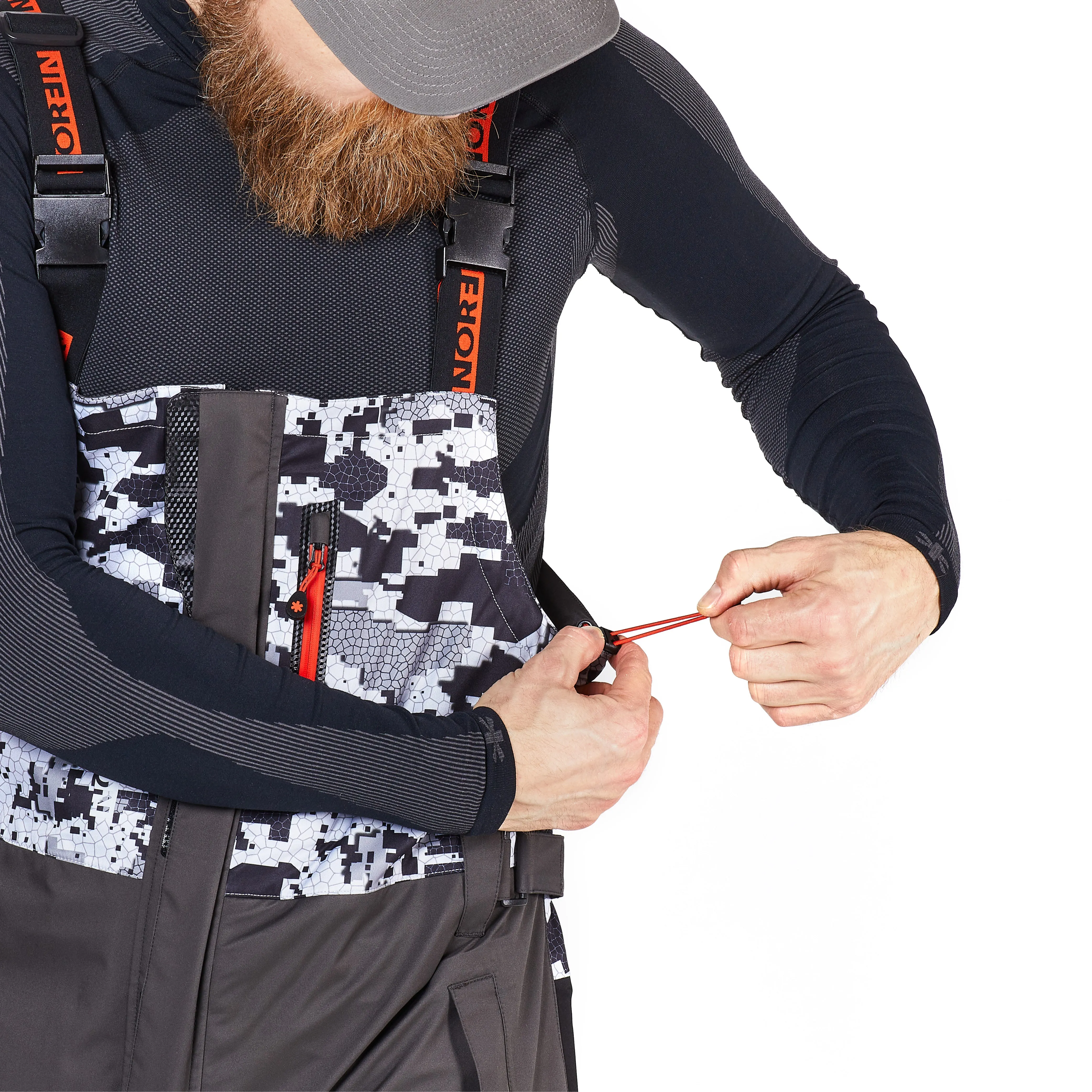 PRO DRY 3 CAMO RAIN BIB