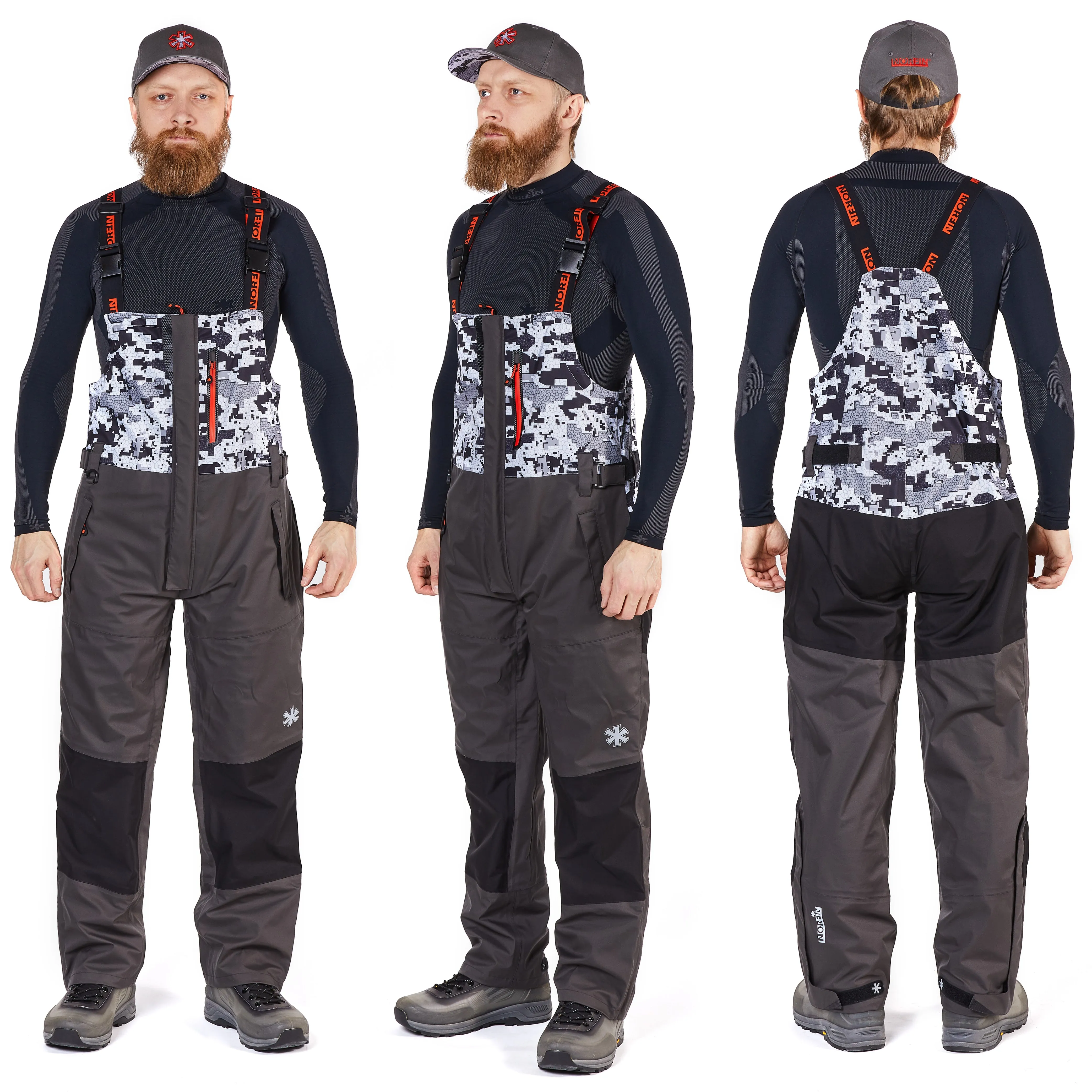 PRO DRY 3 CAMO RAIN BIB