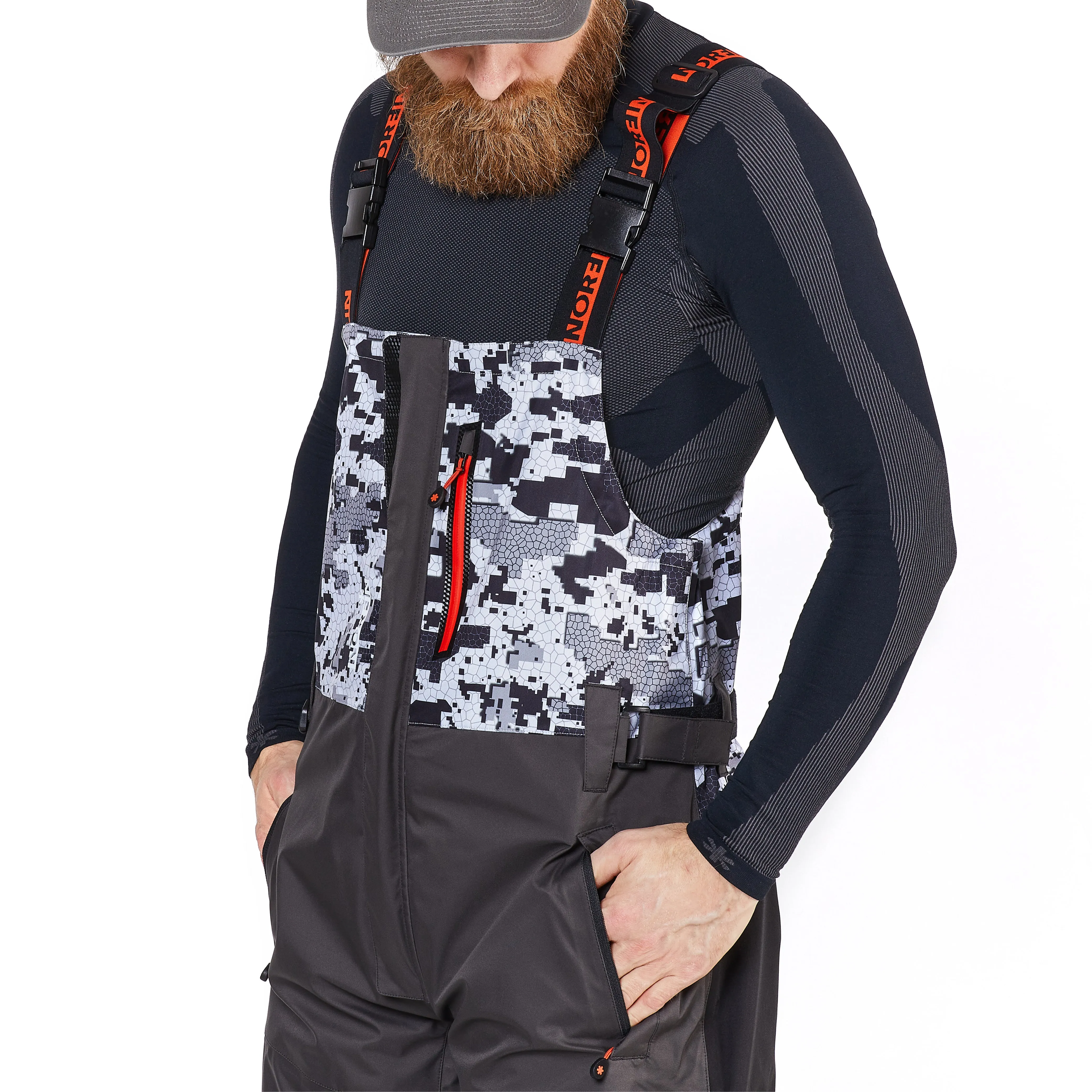 PRO DRY 3 CAMO RAIN BIB