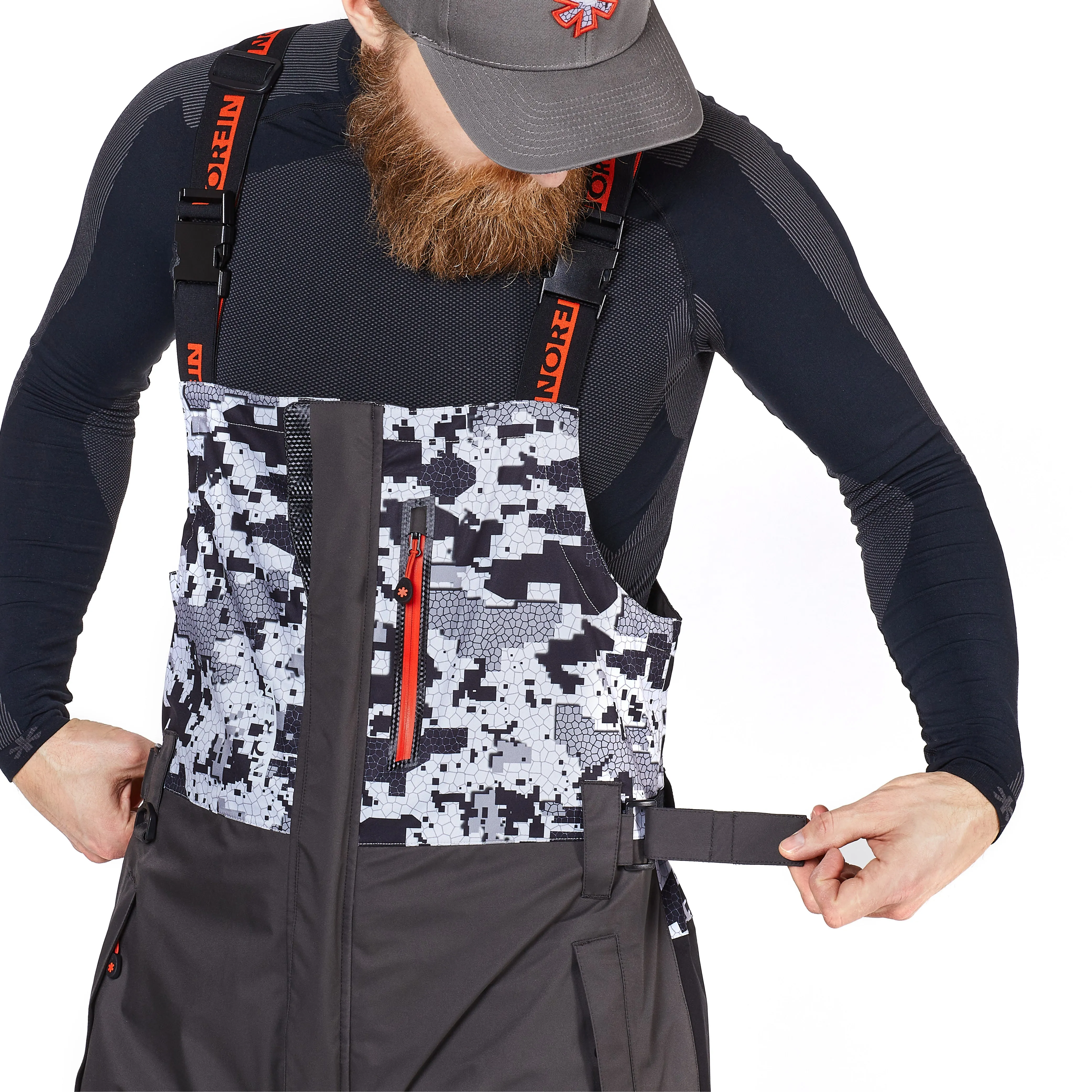 PRO DRY 3 CAMO RAIN BIB