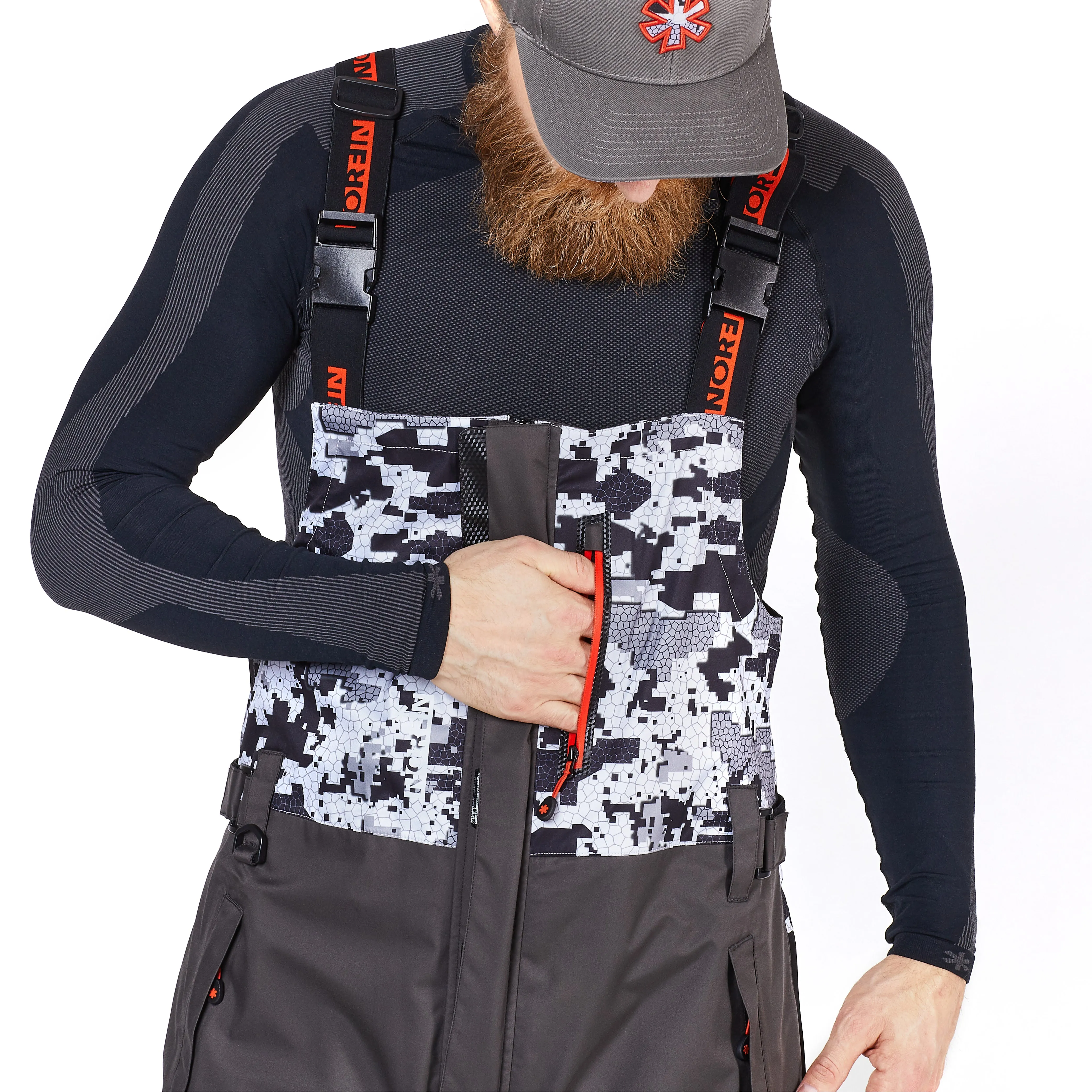 PRO DRY 3 CAMO RAIN BIB