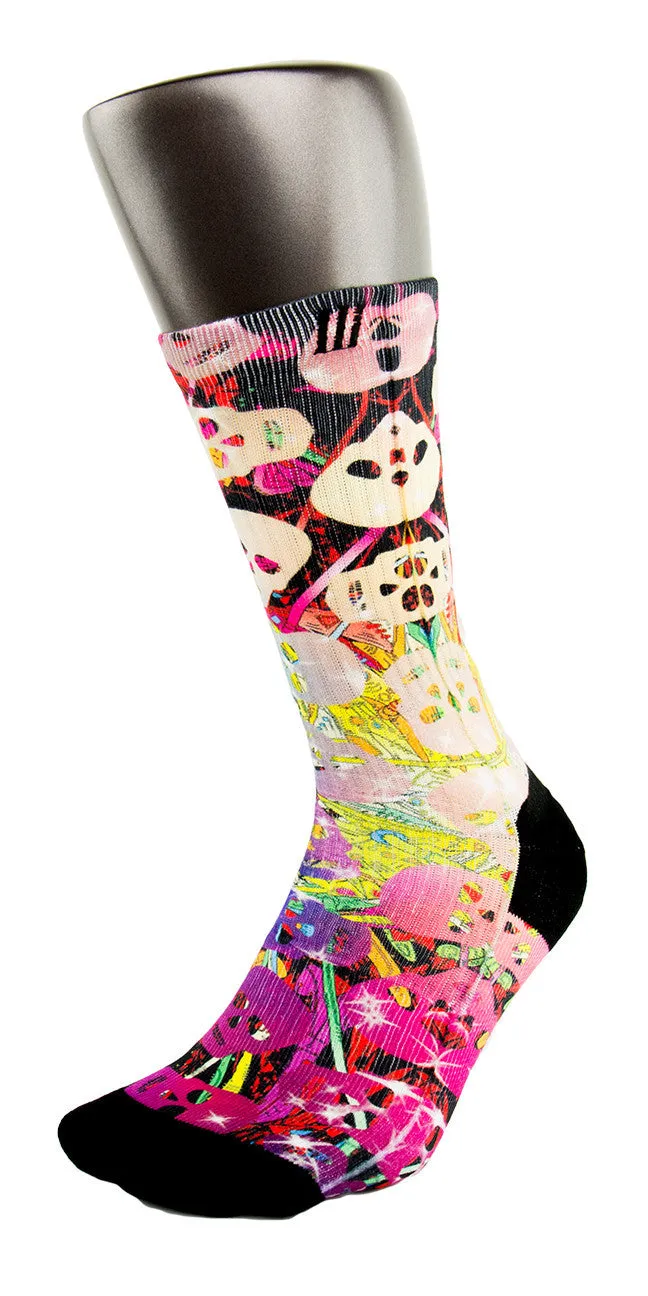 Psycho Skulls CES Custom Socks