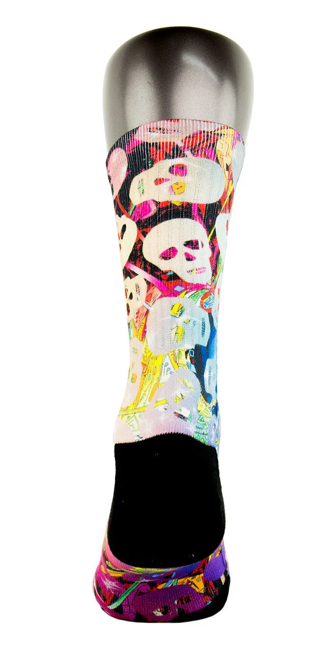 Psycho Skulls CES Custom Socks