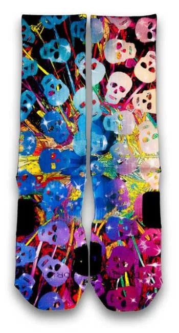 Psycho Skulls Custom Elite Socks