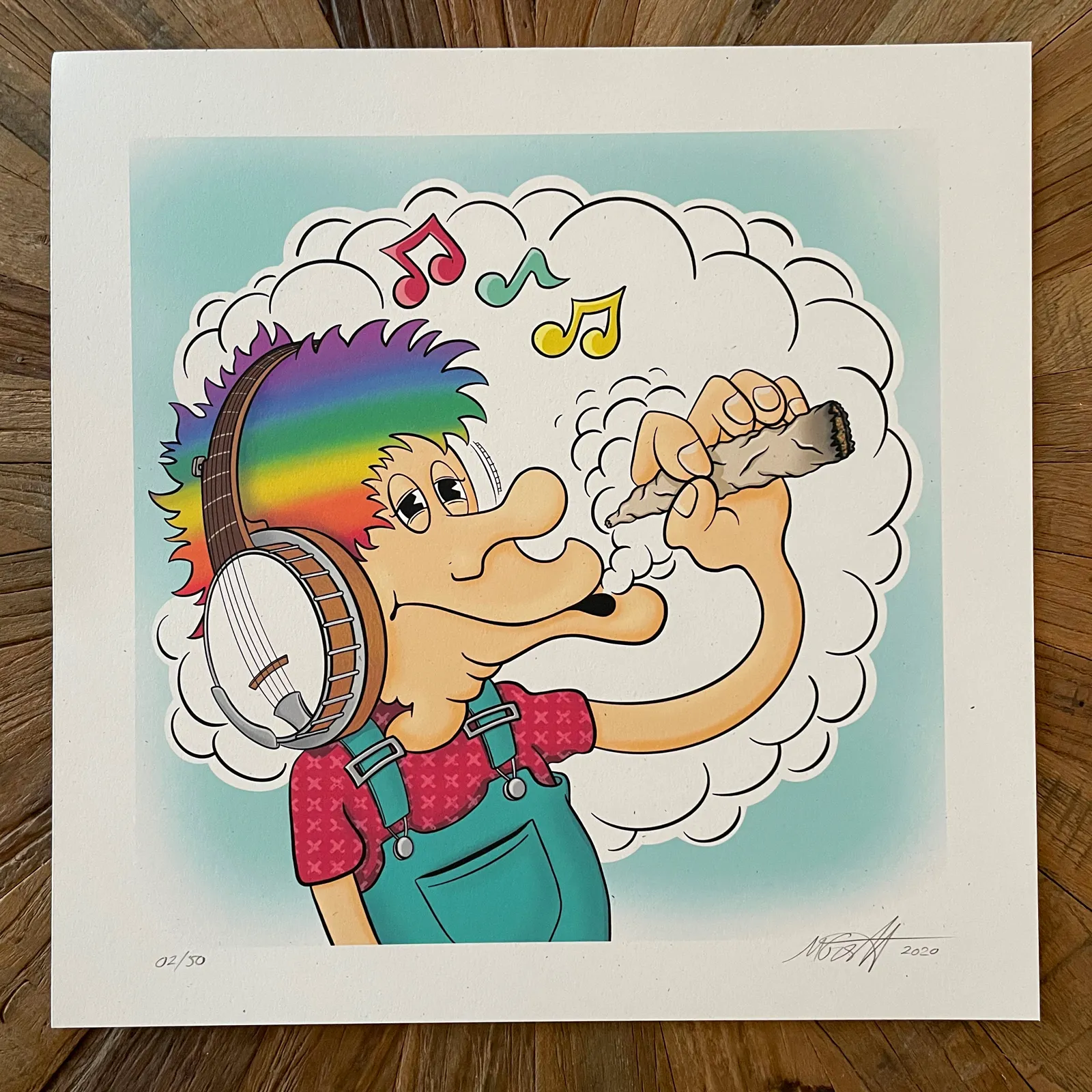 "Bluegrass Kid" Limited Edition Art Print