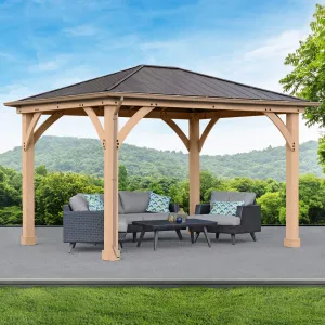 Rain Gutter Kit For The 10 x 12 Meridian Gazebo (Assembly Included)